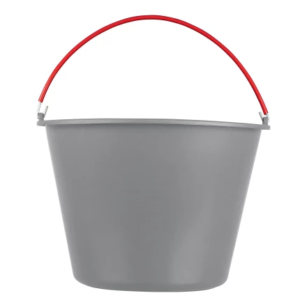 Ведро строительное пластмассовое Matrix 16 л, ударопрочное, обрезиненная ручка, 81463 купить в Когалыме