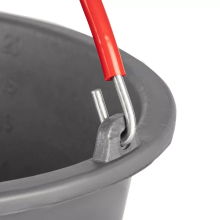 Ведро строительное пластмассовое Matrix 16 л, ударопрочное, обрезиненная ручка, 81463 купить в Когалыме