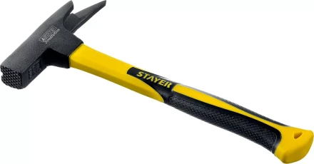 Молоток КРОВЕЛЬЩИКА PRO 600г с фиберглассовой рукояткой, STAYER Professional 20201 20201 купить в Когалыме