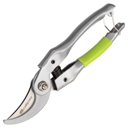 Секатор прямого реза Сибртех, 225 мм, металлические рукоятки, нижняя в ПВХ-оболочке, 604695 купить в Когалыме