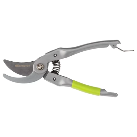 Секатор прямого реза Сибртех, 225 мм, металлические рукоятки, нижняя в ПВХ-оболочке, 604695 купить в Когалыме