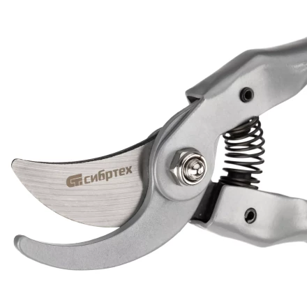 Секатор прямого реза Сибртех, 225 мм, металлические рукоятки, нижняя в ПВХ-оболочке, 604695 купить в Когалыме
