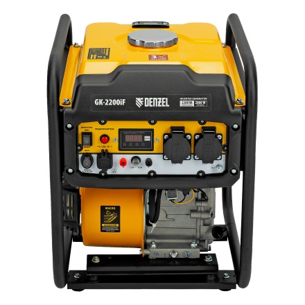 Генератор инверторный DENZEL GK-2200iF, 2,2 кВт, 230 В, ручной старт купить в Когалыме