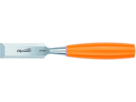 Стамеска 24 мм плоская пластмассовая рукоятка SPARTA 244255 купить в Когалыме