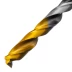 Сверло спиральное по металлу Denzel 7,5 x 109мм, Р6М5, Golden Tip, многогранная заточка, 718281 купить в Когалыме