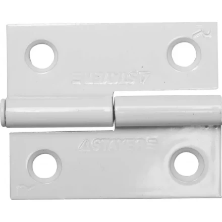 Петля дверная STAYER "MASTER" разъемная, цвет белый, правая, 50мм 37613-50-2R купить в Когалыме