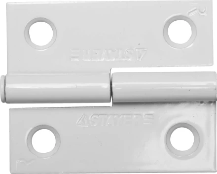 Петля дверная STAYER "MASTER" разъемная, цвет белый, правая, 50мм 37613-50-2R купить в Когалыме