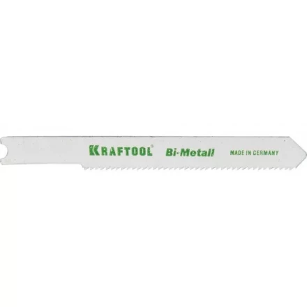 Полотна KRAFTOOL, U118AF, для эл/лобзика, Bi-Metall, по металлу (1,5-2мм), US-хвост., шаг 1,2мм, 55мм, 2шт 159655-1,2 купить в Когалыме