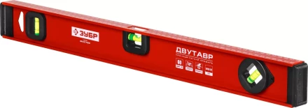 Уровень ЗУБР &quot;МАСТЕР&quot; двутавровый, усиленный, 3 глазка (один поворотный), 60см 4-34583-060 купить в Когалыме