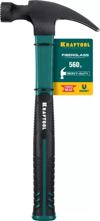 Молоток-гвоздодер с фиберглассовой двухкомпонентной рукояткой 20265-56 купить в Когалыме