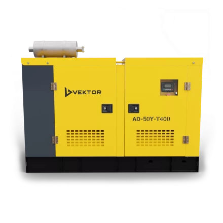 Дизельный генератор Vektor AD-50Y-T400 в шумозащитном кожухе купить в Когалыме