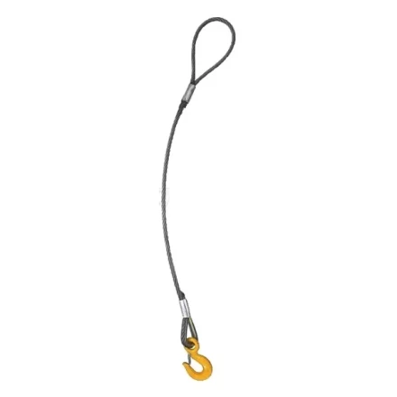 Строп канатный одноветвевой 1СК 1 т L=7.5 м с кч din 1.5 т опрессовка купить в Когалыме