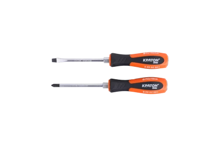 Набор отверток ударных Кратон Strike SST-01, 2 пр., блистер 2 09 02 001 купить в Когалыме