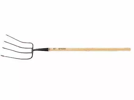Вилы 4-х-рогие сенные эргономичный черенок из вяза общая длина 1500 мм  PALISAD 63801 купить в Когалыме