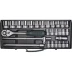 Набор торцовых головок KRAFTOOL &quot;INDUSTRIE QUALITAT&quot; (1/2&quot;) универсальный, Cr-V, металлический кейс, 28 предметов 27892-H28_z01 купить в Когалыме