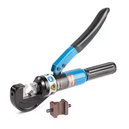 Пресс гидравлический ручной КВТ ПГР-70БР для опрессовки наконечников до 70 мм и резки болтов  до 12 мм (91807) купить в Когалыме