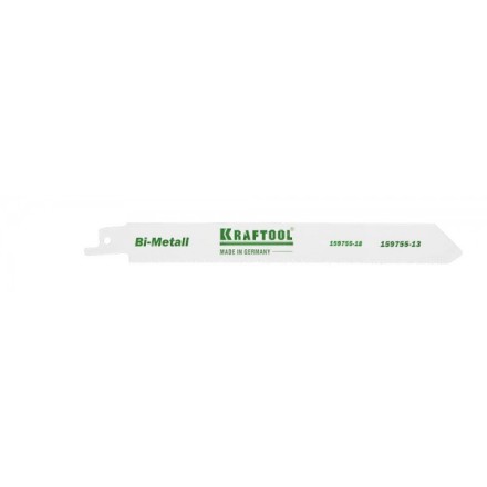 Полотно KRAFTOOL &quot;INDUSTRIE QUALITAT&quot;, S922EF, для эл/ножовки, Bi-Metall, по металлу, шаг 1,4мм, 130мм 159755-13 купить в Когалыме