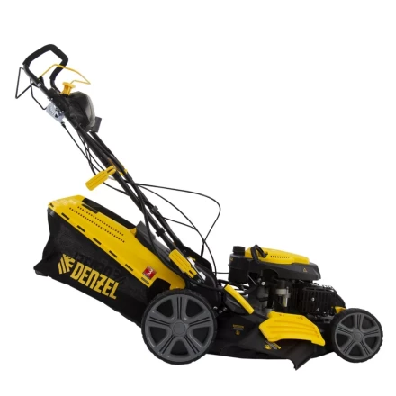 Газонокосилка бензиновая GLD-520SP-VE, 196 см3, ширина 52 см, привод, вариатор, электрический старт, 60 л Denzel 58806 купить в Когалыме
