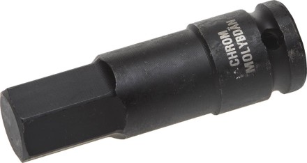 Торцовая головка KRAFTOOL &quot;INDUSTRIE QUALITAT&quot; ударная (1/2&quot;), HEX, Cr-Mo, фосфатированная, H19 27950-19_z01 купить в Когалыме