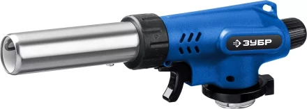 ЗУБР ГП-500, 1300°C, увеличенный выход пламени, газовая горелка с пьезоподжигом на баллон с цанговым соединением, Профессионал (55552) купить в Когалыме