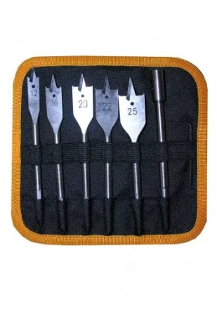 Набор сверл перовых  5 шт12-25х152мм+ 1удл.в сум1/1/40 19122 купить в Когалыме