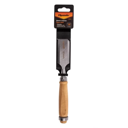 Долото-стамеска 30 мм, деревянная рукоятка// Sparta 242535 купить в Когалыме