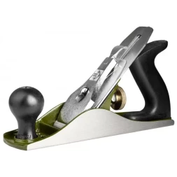 Рубанок металлический ЗУБР "ЭКСПЕРТ" "ДВОЙНОЙ" с двойным ножом для чистового строгания, 50х250мм 18505-25