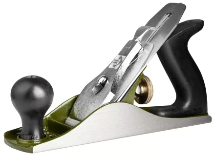 Рубанок металлический ЗУБР "ЭКСПЕРТ" "ДВОЙНОЙ" с двойным ножом для чистового строгания, 50х250мм 18505-25 купить в Когалыме