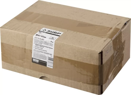 Винт ЗУБР "МАСТЕР" DIN 965, класс прочности 4.8, оцинкованный, M4x12мм, 5кг 303110-04-012 купить в Когалыме