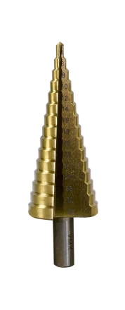 Сверло для металла ступенчатое 4-32мм 15 ступ шаг 2 ход 5 VMX 511632 купить в Когалыме