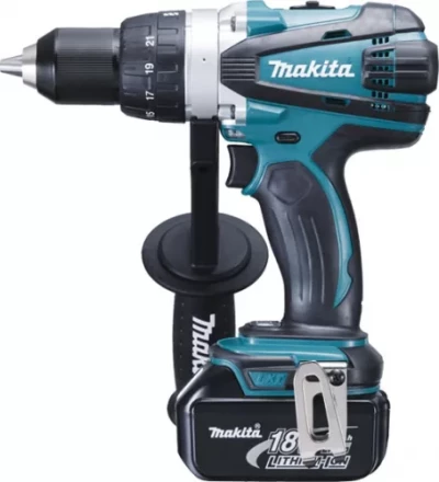 Дрель-шуруповерт аккумуляторная Makita DDF454RFE купить в Когалыме