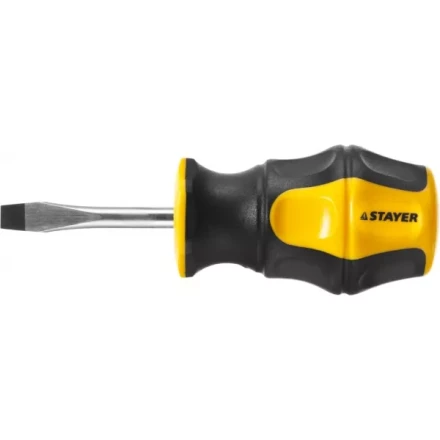 Отвертка STAYER &quot;MASTER&quot; &quot;HERCULES&quot;, Сr-V, противоскользящая рукоятка, SL5,0x38мм 25051-38-5.0_z01 купить в Когалыме