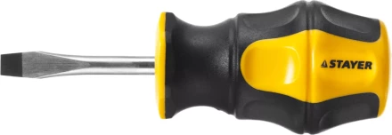 Отвертка STAYER &quot;MASTER&quot; &quot;HERCULES&quot;, Сr-V, противоскользящая рукоятка, SL5,0x38мм 25051-38-5.0_z01 купить в Когалыме