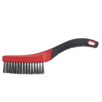 Щетка зачистная 4-х рядная двухкомпонентная рукоятка MATRIX 74834 купить в Когалыме