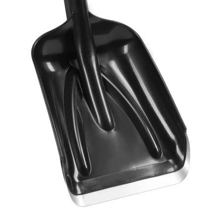 Лопата для уборки снега Сибртех, полипропилен, 210х260х700 мм, Россия, 61679 купить в Когалыме