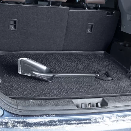 Лопата для уборки снега Сибртех, полипропилен, 210х260х700 мм, Россия, 61679 купить в Когалыме