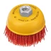 Щетка для УШМ Denzel, 100 мм, Чашка, нейлоновая щетина, М14, 74469 купить в Когалыме