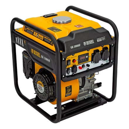 Генератор инверторный DENZEL GK-3800iF, 3,8 кВт, 230 В, ручной старт купить в Когалыме