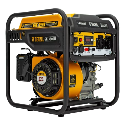 Генератор инверторный DENZEL GK-3800iF, 3,8 кВт, 230 В, ручной старт купить в Когалыме