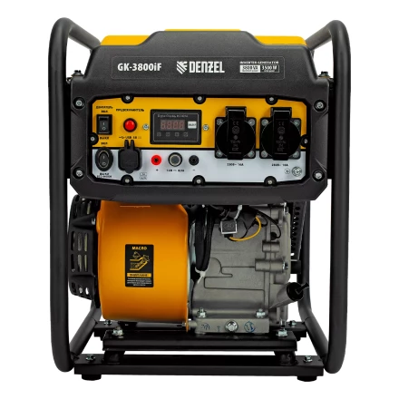 Генератор инверторный DENZEL GK-3800iF, 3,8 кВт, 230 В, ручной старт купить в Когалыме