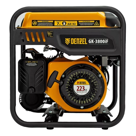 Генератор инверторный DENZEL GK-3800iF, 3,8 кВт, 230 В, ручной старт купить в Когалыме