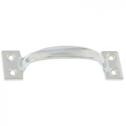 Ручка-скоба РС-120 цельнотянутая цинк 5штук  Металлист Россия 91594 купить в Когалыме