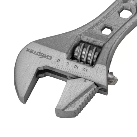 Ключ разводной Сибртех, 150мм, переставная губка, 2-х комп. рукоятка, 15597 купить в Когалыме