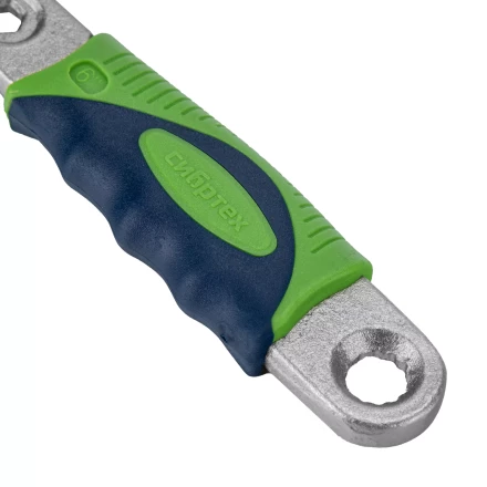 Ключ разводной Сибртех, 150мм, переставная губка, 2-х комп. рукоятка, 15597 купить в Когалыме