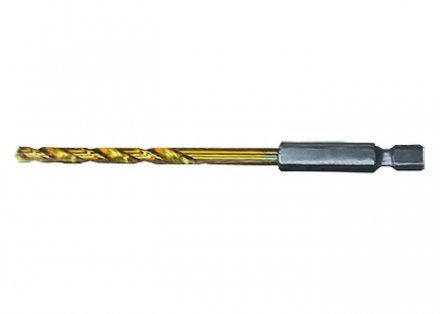Сверло по металлу 2 мм HSS нитридтитановое покрытие 6-гранный хвостовик MATRIX 717202 купить в Когалыме