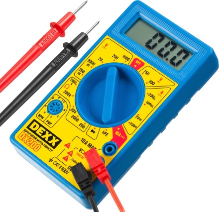 Мультиметр DEXX DX200 цифровой 45300 купить в Когалыме