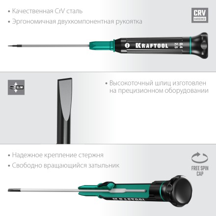 Отвертки для точных работ Precision 25681-2.5 купить в Когалыме