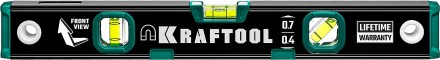 Профессиональный магнитный уровень с зеркальным глазком KRAFTOOL 34785-40 купить в Когалыме