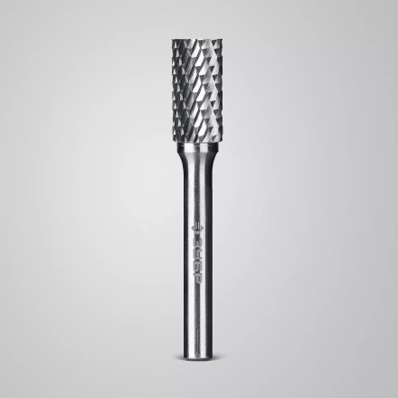 Зубр Твердосплавная борфреза А - цилиндр с гладким торцом, 10 х 20 мм (28800-10-20) купить в Когалыме