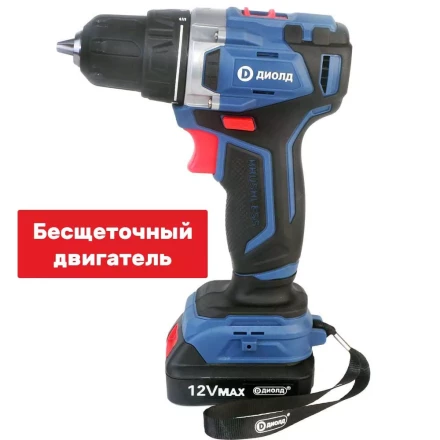 Аккумуляторная дрель-шуруповерт Диолд ДЭА-12ЛИ-08 купить в Когалыме